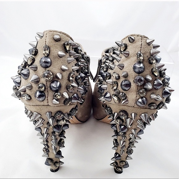 Renzo Studded Ankle Booties - Picture 8 of 11